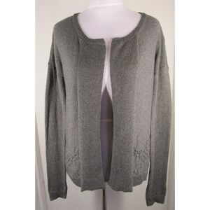 GAP Gray Wool Blend Sweater Cardigan XS Long Sleeves Oversized